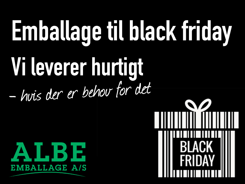 Black Friday 2021 ALBE Emballage