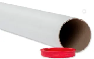 Paprør 100 x 745 mm inkl. låg