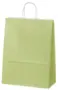Grøn papirpose