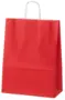 Rød papirpose