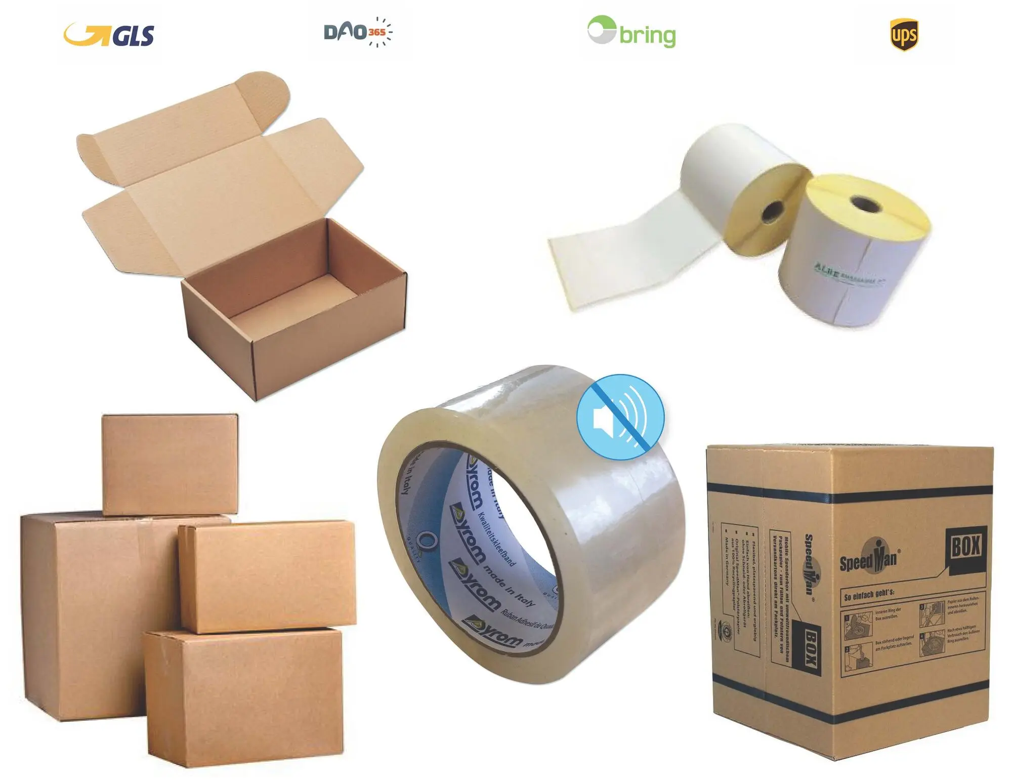 Refill Pakke - GLS / WEBSHOP | Dag til dag levering ALBE Emballage A/S