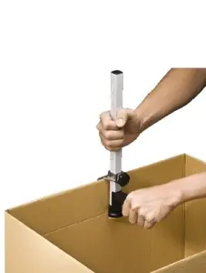 Højdejusterings værktøj til papkasser