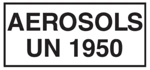 UN 1950 Aerosoler