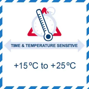 Time & Temperature +15 to +25